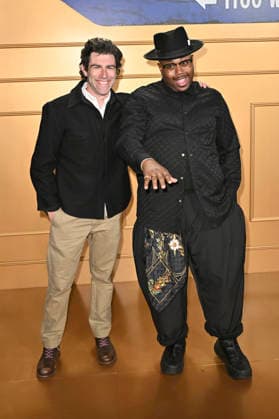 Marcel Spears and Max Greenfield at the season finale party for the CBS series The Neighborhood at the Radford Studio Center Los Angeles, 19 02 2026 Foto:xD.xStarbuckx xFuturexImagex neighborhood_6240