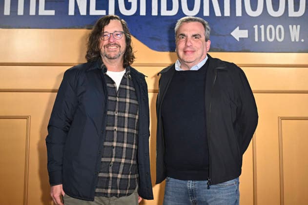 Bill Martin and Mike Schiff at the season finale party for the CBS series The Neighborhood at the Radford Studio Center Los Angeles, 19 02 2026 Foto:xD.xStarbuckx xFuturexImagex neighborhood_6202