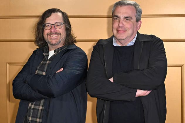 Bill Martin and Mike Schiff at the season finale party for the CBS series The Neighborhood at the Radford Studio Center Los Angeles, 19 02 2026 Foto:xD.xStarbuckx xFuturexImagex neighborhood_6203