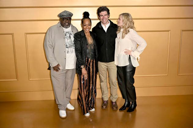 Cedric the Entertainer, Tichina Arnold, Max Greenfield and Beth Behrs at the season finale party for the CBS series The Neighborhood at the Radford Studio Center Los Angeles, 19 02 2026 Foto:xD.xStarbuckx xFuturexImagex neighborhood_6261