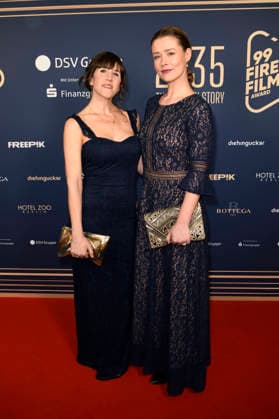 Laia Alvarez and Laura Louisa Garde at the 99Fire Films Award during the Berlinale 2026 in the Astor Film Lounge Berlin, 19 02 2026 Foto:xC.xNiehausx xFuturexImagex fire_6295