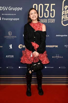 Rachel Degen at the 99Fire Films Award during the Berlinale 2026 in the Astor Film Lounge Berlin, 19 02 2026 Foto:xC.xNiehausx xFuturexImagex fire_6305