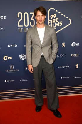 Arne Carlos Böttcher at the 99Fire Films Award during the Berlinale 2026 in the Astor Film Lounge Berlin, 19 02 2026 Foto:xC.xNiehausx xFuturexImagex fire_6307