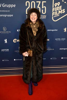 Claudia Campus at the 99Fire Films Award during the Berlinale 2026 in the Astor Film Lounge Berlin, 19 02 2026 Foto:xC.xNiehausx xFuturexImagex fire_6310
