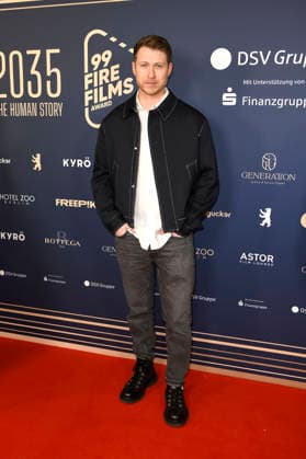 Sebastiano Schweitzer at the 99Fire Films Award during the Berlinale 2026 in the Astor Film Lounge Berlin, 19 02 2026 Foto:xC.xNiehausx xFuturexImagex fire_6318