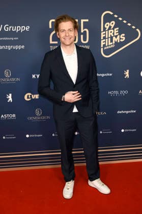 Johannes Heinrichs at the 99Fire Films Award during the Berlinale 2026 in the Astor Film Lounge Berlin, 19 02 2026 Foto:xC.xNiehausx xFuturexImagex fire_6311