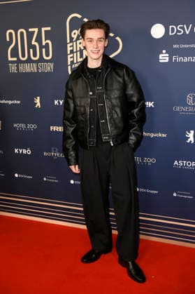 Mike Leon Lichtenberg at the 99Fire Films Award during the Berlinale 2026 in the Astor Film Lounge Berlin, 19 02 2026 Foto:xC.xNiehausx xFuturexImagex fire_6317