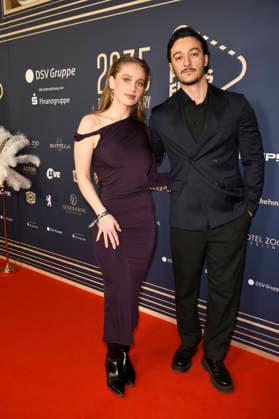 Alessia Mazzola and Mehmet Daloglu at the 99Fire Films Award during the Berlinale 2026 in the Astor Film Lounge Berlin, 19 02 2026 Foto:xC.xNiehausx xFuturexImagex fire_6319