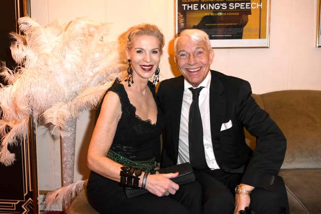 Jo Groebel with wife Grit Weiss at the 99Fire Films Award during the Berlinale 2026 in the Astor Film Lounge Berlin, 19 02 2026 Foto:xC.xNiehausx xFuturexImagex fire_6340
