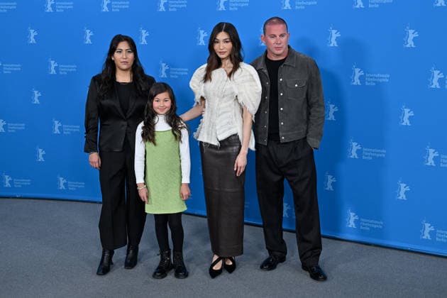 76th Berlin Film Festival Photocall Josephine Beth de Araújo, Mason Reeves, Gemma Chan, Channing Tatum attending the photocall of the movie Josephine during 76th Berlin International Film Festival in Berlin, Germany on 20 February 2026. Photo by Julien Reynaud APS-Medias ABACAPRESS.COM Berlin  Copyright: xReynaudxJulien APS-Medias ABACAx