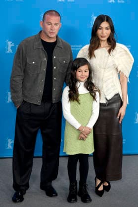 Channing Tatum, Mason Reeves and Gemma Chan at the photocall for the film Josephine at the Berlinale 2026 76 Berlin International Film Festival at the Hotel Grand Hyatt Berlin, 20 02 2026 Foto:xC.xNiehausx xFuturexImagex josephine_6203