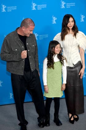 Channing Tatum, Mason Reeves and Gemma Chan at the photocall for the film Josephine at the Berlinale 2026 76 Berlin International Film Festival at the Hotel Grand Hyatt Berlin, 20 02 2026 Foto:xC.xNiehausx xFuturexImagex josephine_6204