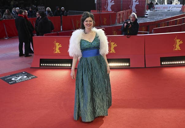 76th Berlin International Film Festival BERLIN, GERMANY - FEBRUARY 20: Director Anna Fitch of Yo (Love Is A Rebellious Bird) poses for the press at the 76th International Berlin International Film Festival (Berlinale), in Berlin, Germany, on February 20, 2026. Halil Sagirkaya Anadolu Berlin Germany. Editorial use only. Please get in touch for any other usage.  Copyright: x2026xAnadoluxHalilxSagirkayax