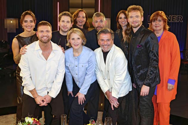 Jessica Streifling, Konstantin Streifling, Kevin Kühnert, Susan Link, Natalie Woerner, Micky Beisenherz, Thmas, Anders, Amelie van Tass, Thommy Ten and Christine Westermann at the recording of the WDR talk show Kölner Treff in WDR Studio BS 3 Cologne, 19 02 2026 Foto:xgbrcix xFuturexImagex koelner_treff1902_6202