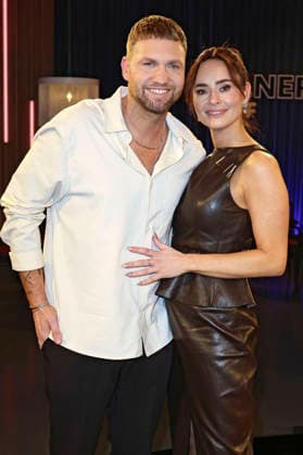 Konstantin Streifling and Jessica Streifling at the recording of the WDR talk show Kölner Treff in WDR Studio BS 3 Cologne, 19 02 2026 Foto:xgbrcix xFuturexImagex koelner_treff1902_6215