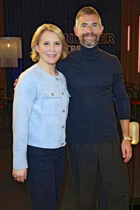 Susan Link and Micky Beisenherz at the recording of the WDR talk show Kölner Treff in WDR Studio BS 3 Cologne, 19 02 2026 Foto:xgbrcix xFuturexImagex koelner_treff1902_6219