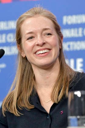 Katie McNeill at the press conference for the feature film The Only Living Pickpocket in New York at the Berlinale 2026 76 Berlin International Film Festival at the Hotel Grand Hyatt Berlin, 20 02 2026 Foto:xM.xBehrensx xFuturexImagex pickpocket_6220