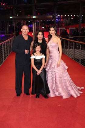 Channing Tatum, Mason Reeves, Beth de Araujo and Gemma Chan at the Josephine film premiere as part of the 76th Berlinale International Film Festival on 20 02 2026 in Berlin Josephine film premiere with Channing Tatum at the 76th Berlinale in Berlin
