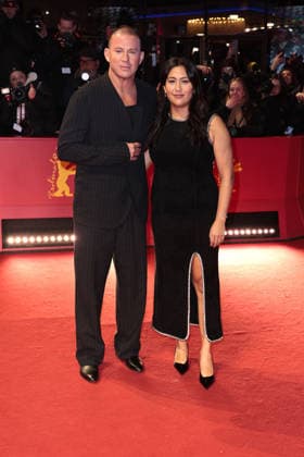 Channing Tatum and director Beth de Araujo at the Josephine Film Premiere as part of the 76th Berlinale International Film Festival on 20 02 2026 in Berlin Josephine Film Premiere with Channing Tatum at the 76th Berlinale in Berlin