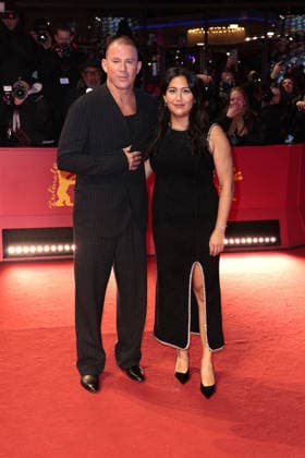 Channing Tatum and director Beth de Araujo at the Josephine Film Premiere as part of the 76th Berlinale International Film Festival on 20 02 2026 in Berlin Josephine Film Premiere with Channing Tatum at the 76th Berlinale in Berlin