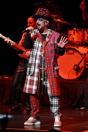 Boy George of Boy George & Culture Club performs at Hard Rock Live held at the Seminole Hard Rock Hotel & Casino Featuring: Boy George Where: Hollywood, Florida, United States When: 19 Feb 2026 Credit: Robert Bell INSTARimages EDITORIAL USE ONLY. NOT FOR USE BY NEWSPAPERS BASED IN THE UK. Copyright: xx instar55488540