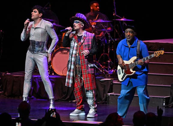 Boy George of Boy George & Culture Club performs at Hard Rock Live held at the Seminole Hard Rock Hotel & Casino Featuring: Boy George, Mikey Craig Where: Hollywood, Florida, United States When: 19 Feb 2026 Credit: Robert Bell INSTARimages EDITORIAL USE ONLY. NOT FOR USE BY NEWSPAPERS BASED IN THE UK. Copyright: xx instar55488551