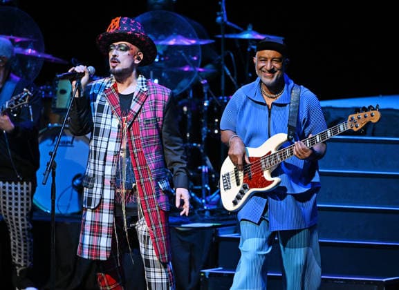 Boy George of Boy George & Culture Club performs at Hard Rock Live held at the Seminole Hard Rock Hotel & Casino Featuring: Boy George, Mikey Craig Where: Hollywood, Florida, United States When: 19 Feb 2026 Credit: Robert Bell INSTARimages EDITORIAL USE ONLY. NOT FOR USE BY NEWSPAPERS BASED IN THE UK. Copyright: xx instar55488566
