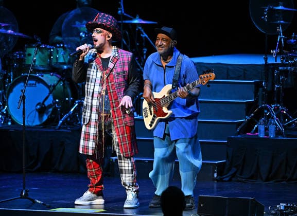 Boy George of Boy George & Culture Club performs at Hard Rock Live held at the Seminole Hard Rock Hotel & Casino Featuring: Boy George, Mikey Craig Where: Hollywood, Florida, United States When: 19 Feb 2026 Credit: Robert Bell INSTARimages EDITORIAL USE ONLY. NOT FOR USE BY NEWSPAPERS BASED IN THE UK. Copyright: xx instar55488567