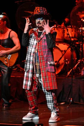 Boy George of Boy George & Culture Club performs at Hard Rock Live held at the Seminole Hard Rock Hotel & Casino Featuring: Boy George Where: Hollywood, Florida, United States When: 19 Feb 2026 Credit: Robert Bell INSTARimages EDITORIAL USE ONLY. NOT FOR USE BY NEWSPAPERS BASED IN THE UK. Copyright: xx instar55488537