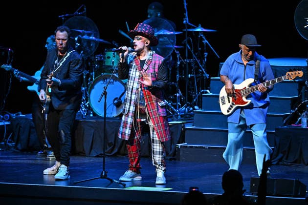 Boy George of Boy George & Culture Club performs at Hard Rock Live held at the Seminole Hard Rock Hotel & Casino Featuring: Roy Hay, Boy George, Mikey Craig Where: Hollywood, Florida, United States When: 19 Feb 2026 Credit: Robert Bell INSTARimages EDITORIAL USE ONLY. NOT FOR USE BY NEWSPAPERS BASED IN THE UK. Copyright: xx instar55488563