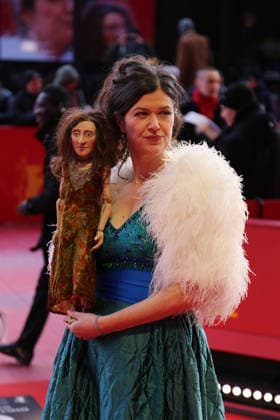 February 20, 2026, Berlin, Germany: Film director Anna Fitch poses for photographers on the red carpet for Yo (Love Is A Rebellious Bird)Ã¢â‚¬â ¢ premiere at the 76th Berlin International Film Festival (Berlinale), Europe s first major film festival of the year, at the Berlinale Palast in Berlin. The festival runs from February 12 to 22, 2026. Berlin Germany  - ZUMAf146 20260220_zip_f146_119 Copyright: xRouzbehxFouladix