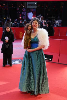 February 20, 2026, Berlin, Germany: Film director Anna Fitch poses for photographers on the red carpet for Yo (Love Is A Rebellious Bird)Ã¢â‚¬â ¢ premiere at the 76th Berlin International Film Festival (Berlinale), Europe s first major film festival of the year, at the Berlinale Palast in Berlin. The festival runs from February 12 to 22, 2026. Berlin Germany - ZUMAf146 20260220_zip_f146_120 Copyright: xRouzbehxFouladix