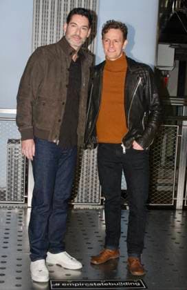 RECORD DATE NOT STATED Tom Ellis and Nick Gehlfuss visit the Empire State Building Observatory for a photo opportunity. (NEW)Tom Ellis and Nick Gehlfuss visit the Empire State Building Observatory for a photo opportunity. February 20, 2026, New York, USA: (L-R) Tom Ellis and Nick Gehlfuss will visit the Empire State Building Observatory for a photo opportunity to celebrate the premiere of CBS™ new drama from Wolf Entertainment, CIA. Credit: Niyi Fote Thenews2 (Foto: Niyi Fote Thenews2 imago images) Tom Ellis and Nick Gehlfuss visit the Empire State Building Observatory for a photo opportunity.  Copyright: xNiyixFotex