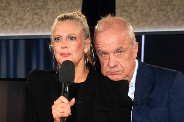 Barbara Schoeneberger and Hubertus Meyer Burckhardt at the NDR Talk Show on 20 02 2026 in Hamburg NDR Talk Show on 20 02 2026 in Hamburg