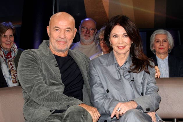 Heiner Lauterbach and Iris Berben as guests on the NDR Talk Show on 20 February 2026 in Hamburg NDR Talk Show on 20 February 2026 in Hamburg