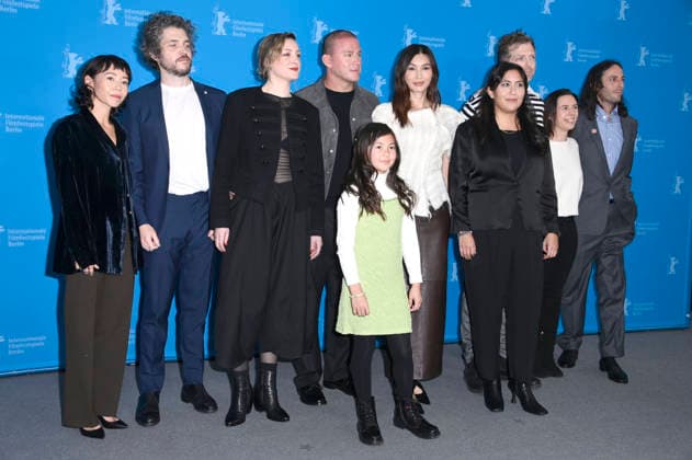 Syra McCarthy, Philip Ettinger, Eleanore Pienta, Channing Tatum, Mason Reeves, Gemma Chan, Beth de Araujo, Miles Ross, Josh Peters, Marina Stabile and David Kaplan at the photocall for the feature film Josephine at the Berlinale 2026 76 Berlin International Film Festival at the Hotel Grand Hyatt Berlin, 20 02 2026 Foto:xN.xKubelkax xFuturexImagex josephine_6273