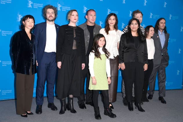 Syra McCarthy, Philip Ettinger, Eleanore Pienta, Channing Tatum, Mason Reeves, Gemma Chan, Beth de Araujo, Miles Ross, Josh Peters, Marina Stabile and David Kaplan at the photocall for the feature film Josephine at the Berlinale 2026 76 Berlin International Film Festival at the Hotel Grand Hyatt Berlin, 20 02 2026 Foto:xN.xKubelkax xFuturexImagex josephine_6274