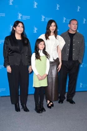 Beth de Araujo, Mason Reeves, Gemma Chan and Channing Tatum at the photocall for the feature film Josephine at the Berlinale 2026 76 Berlin International Film Festival at the Hotel Grand Hyatt Berlin, 20 02 2026 Foto:xN.xKubelkax xFuturexImagex josephine_6276