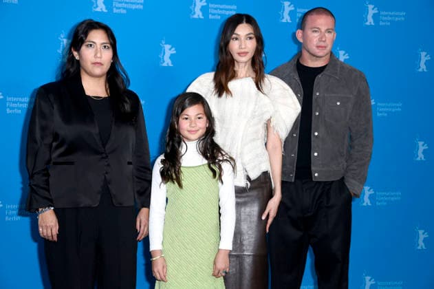 Beth de Araujo, Mason Reeves, Gemma Chan and Channing Tatum at the photocall for the feature film Josephine at the Berlinale 2026 76 Berlin International Film Festival at the Hotel Grand Hyatt Berlin, 20 02 2026 Foto:xN.xKubelkax xFuturexImagex josephine_6277