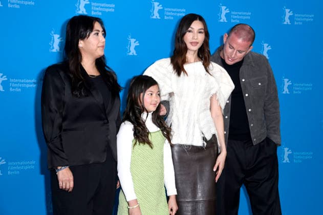 Beth de Araujo, Mason Reeves, Gemma Chan and Channing Tatum at the photocall for the feature film Josephine at the Berlinale 2026 76 Berlin International Film Festival at the Hotel Grand Hyatt Berlin, 20 02 2026 Foto:xN.xKubelkax xFuturexImagex josephine_6278