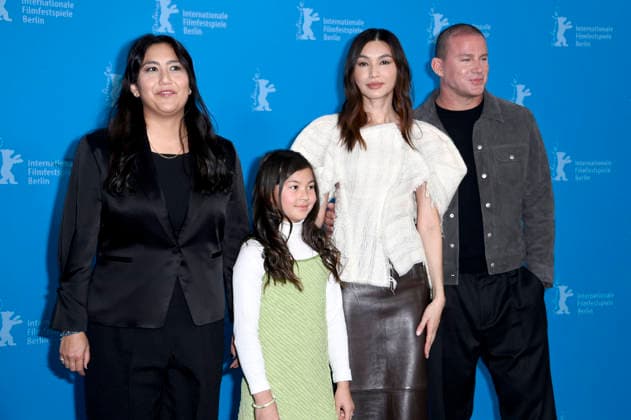 Beth de Araujo, Mason Reeves, Gemma Chan and Channing Tatum at the photocall for the feature film Josephine at the Berlinale 2026 76 Berlin International Film Festival at the Hotel Grand Hyatt Berlin, 20 02 2026 Foto:xN.xKubelkax xFuturexImagex josephine_6279