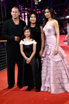 Channing Tatum, Mason Reeves, Beth de Araujo and Gemma Chan at the premiere of the feature film Josephine at the Berlinale 2026 76 Berlin International Film Festival at the Berlinale Palast Berlin, 20 02 2026 Foto:xN.xKubelkax xFuturexImagex josephine_6306