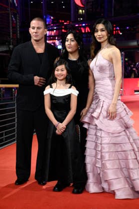 Channing Tatum, Mason Reeves, Beth de Araujo and Gemma Chan at the premiere of the feature film Josephine at the Berlinale 2026 76 Berlin International Film Festival at the Berlinale Palast Berlin, 20 02 2026 Foto:xN.xKubelkax xFuturexImagex josephine_6307