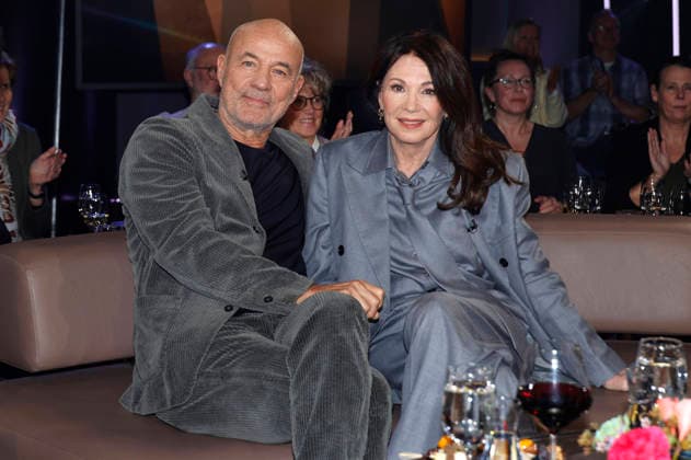 Heiner Lauterbach and Iris Berben at the recording of the NDR Talk Show in the NDR television studio in Lokstedt Hamburg, 20 02 2026 Foto:xH.xHartmannx xFuturexImagex ndr_talk2002_6254