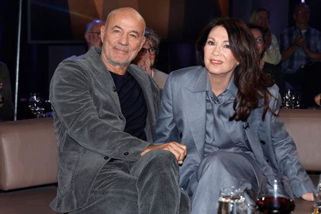 Heiner Lauterbach and Iris Berben at the recording of the NDR Talk Show in the NDR television studio in Lokstedt Hamburg, 20 02 2026 Foto:xH.xHartmannx xFuturexImagex ndr_talk2002_6257