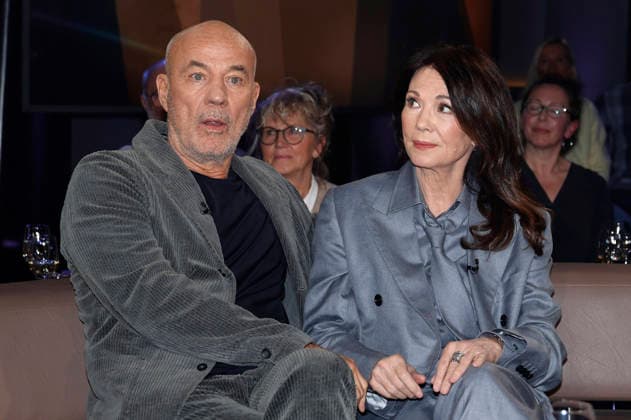 Heiner Lauterbach and Iris Berben at the recording of the NDR Talk Show in the NDR television studio in Lokstedt Hamburg, 20 02 2026 Foto:xH.xHartmannx xFuturexImagex ndr_talk2002_6258