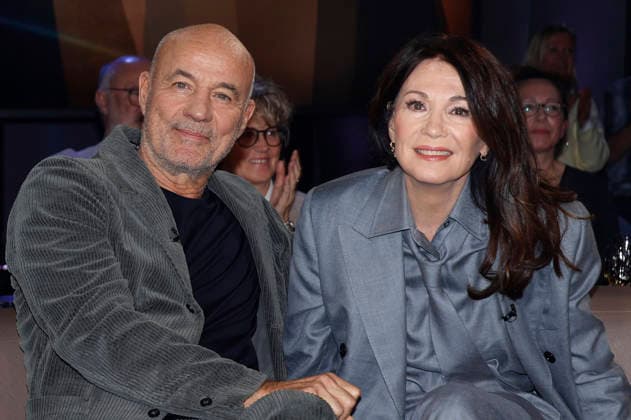 Heiner Lauterbach and Iris Berben at the recording of the NDR Talk Show in the NDR television studio in Lokstedt Hamburg, 20 02 2026 Foto:xH.xHartmannx xFuturexImagex ndr_talk2002_6260