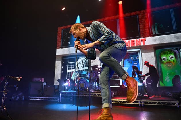 Kaiser Chiefs performing at Eventim Apollo in London LONDON, ENGLAND - FEBRUARY 20: Ricky Wilson of ˜Kaiser Chiefs™ performing at Eventim Apollo on February 20, 2026 in London, England. CAP MAR MAR Great Britain Copyright: xMartinxHarris CapitalxPicturesx