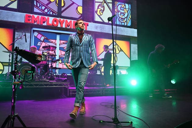 Kaiser Chiefs performing at Eventim Apollo in London LONDON, ENGLAND - FEBRUARY 20: Ricky Wilson of ˜Kaiser Chiefs™ performing at Eventim Apollo on February 20, 2026 in London, England. CAP MAR MAR Great Britain Copyright: xMartinxHarris CapitalxPicturesx