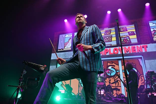 Kaiser Chiefs performing at Eventim Apollo in London LONDON, ENGLAND - FEBRUARY 20: Ricky Wilson of ˜Kaiser Chiefs™ performing at Eventim Apollo on February 20, 2026 in London, England. CAP MAR MAR Great Britain Copyright: xMartinxHarris CapitalxPicturesx